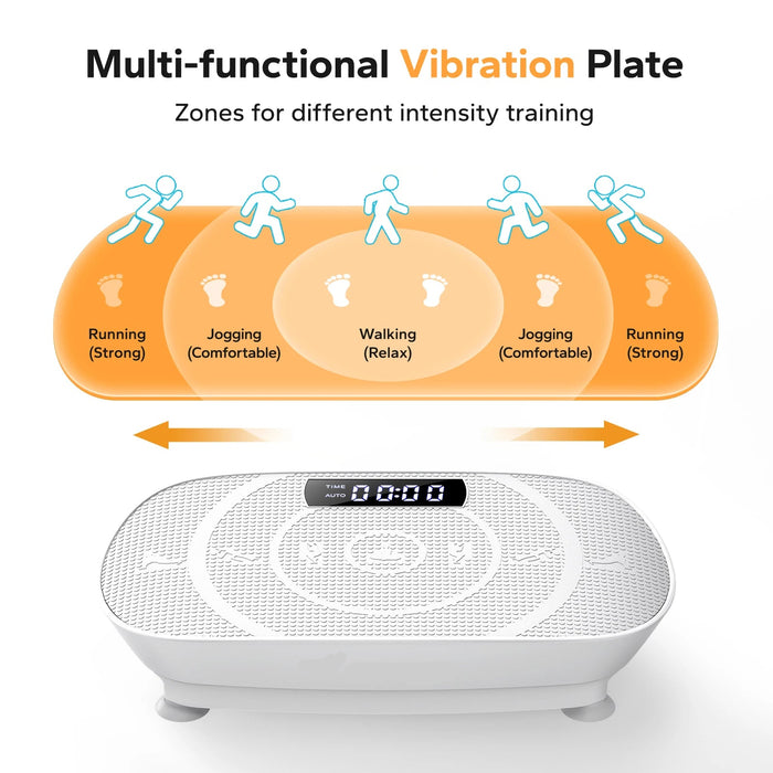 Vibration Plate Exercise Machine Whole Body Fitness Platform