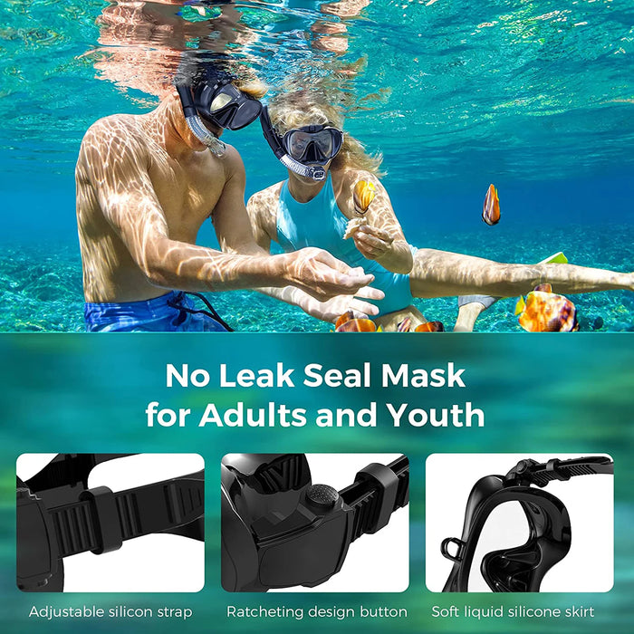 AquaCapture Scuba Mask