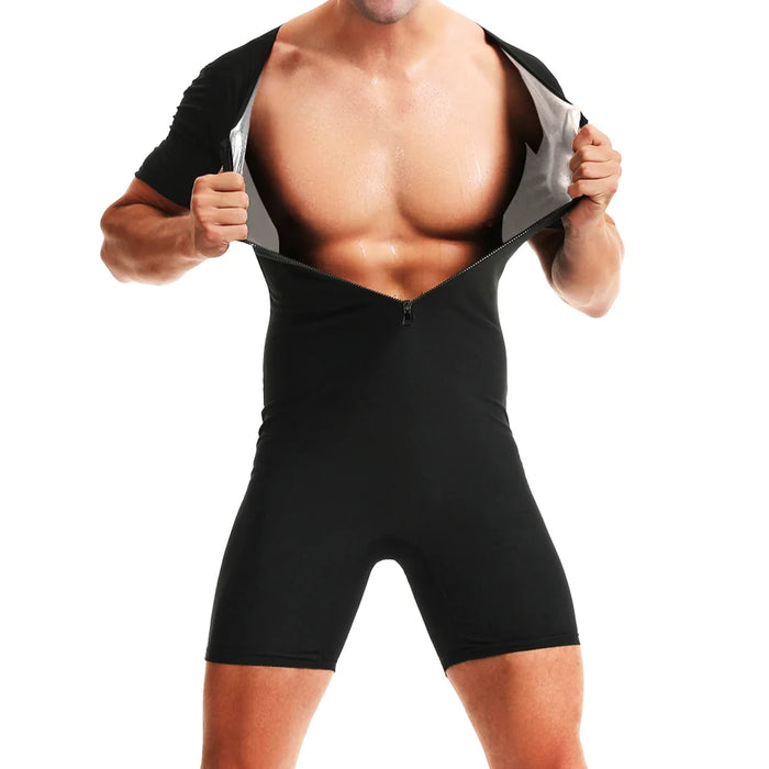 Men’s Sauna Suit with Waist Trainer