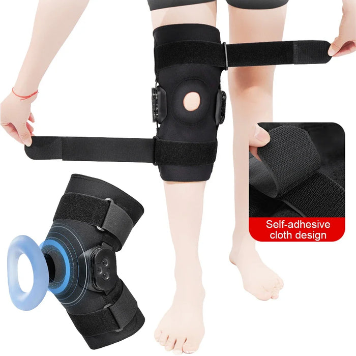 Medical-Grade Hinged Knee Pads for Support and Recovery
