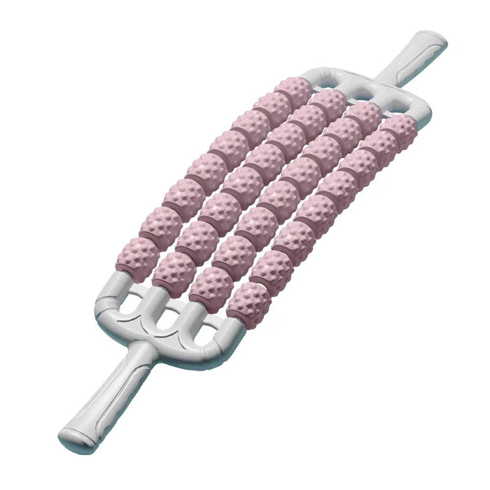 Flexible 32 Wheel Muscle Massage Roller for Fitness Recovery