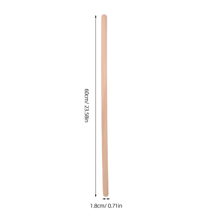 Wooden Yoga Posture Corrector Stick – 60cm Back & Shoulder Trainer
