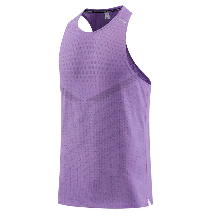 Men's Ice Silk Sleeveless Sports Vest – Quick-Dry, Breathable Gym Running Tank