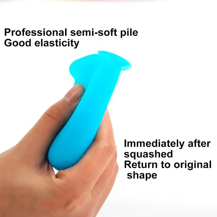 8cm Plastic Marker Cones (10 Pack)