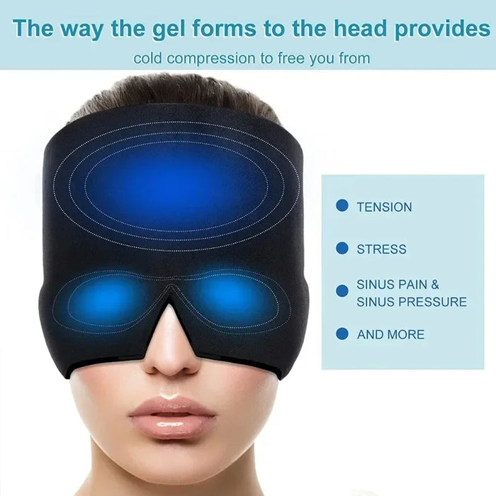 Headache Relief Cap – Hot and Cold Gel Therapy