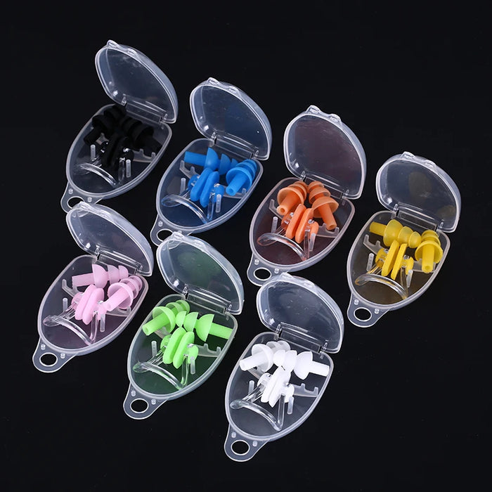Swimming Nose Clip & Ear Plugs Set