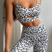 Blanc Leopard Gym Set - Flamin' Fitness