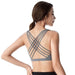 Crisscross Padded Sports Bra - Flamin' Fitness