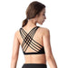 Crisscross Padded Sports Bra - Flamin' Fitness