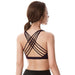 Crisscross Padded Sports Bra - Flamin' Fitness