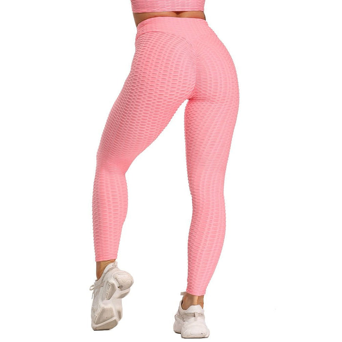 Honeycomb Anti-Cellulite Gym Leggings - Flamin' Fitness