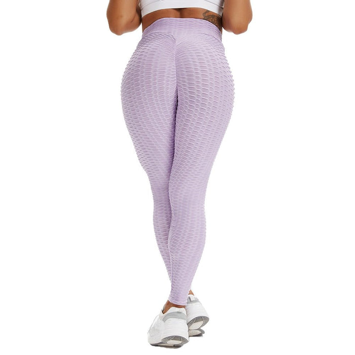 Honeycomb Anti-Cellulite Gym Leggings - Flamin' Fitness