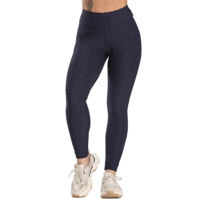 Honeycomb Anti-Cellulite Gym Leggings - Flamin' Fitness