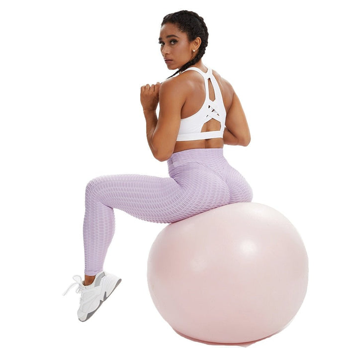 Honeycomb Anti-Cellulite Gym Leggings - Flamin' Fitness