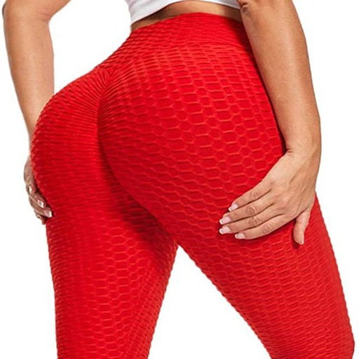 Honeycomb Anti-Cellulite Gym Leggings - Flamin' Fitness