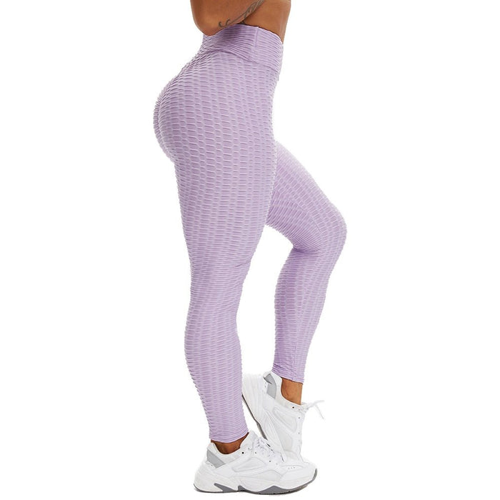 Honeycomb Anti-Cellulite Gym Leggings - Flamin' Fitness