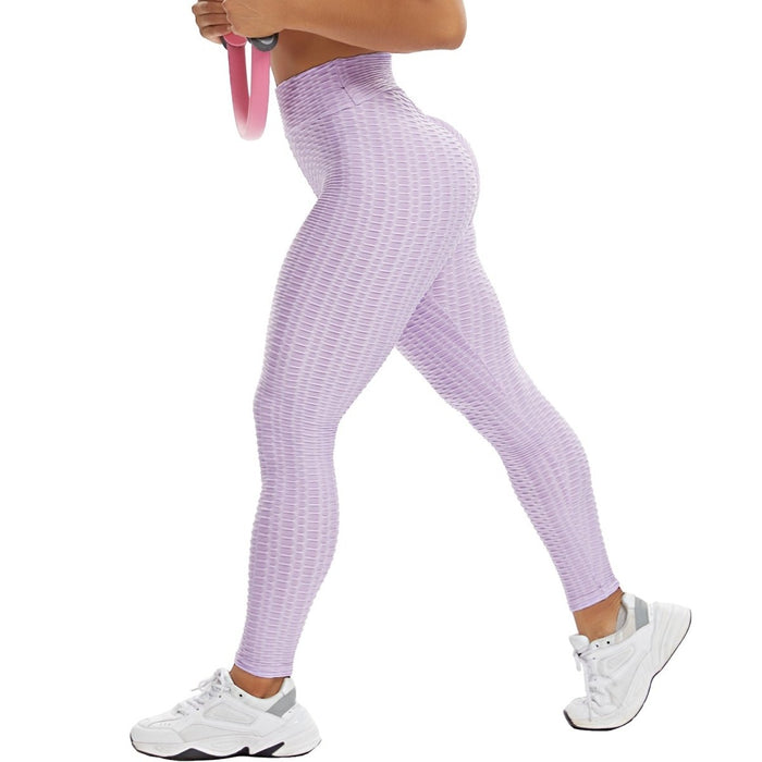 Honeycomb Anti-Cellulite Gym Leggings - Flamin' Fitness