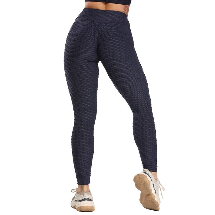 Honeycomb Anti-Cellulite Gym Leggings - Flamin' Fitness