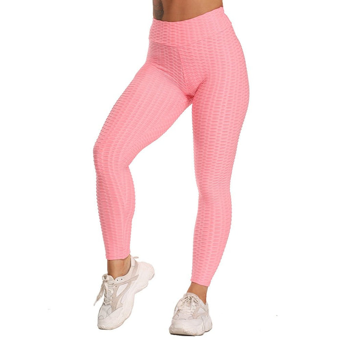 Honeycomb Anti-Cellulite Gym Leggings - Flamin' Fitness