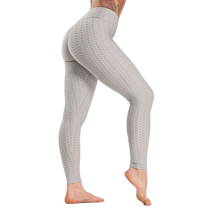 Honeycomb Anti-Cellulite Gym Leggings - Flamin' Fitness