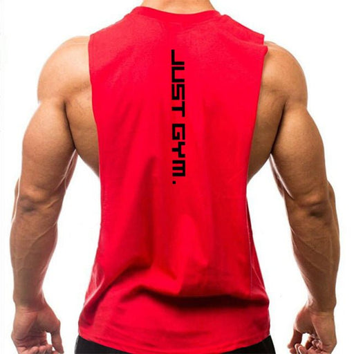 Men's "JUST GYM" Tank Top - Flamin' Fitness