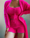 SnuggleSoft Fleece Loungewear Set - Flamin' Fitness