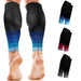 Two-Tone Calf Compression Sleeves - Flamin' Fitness